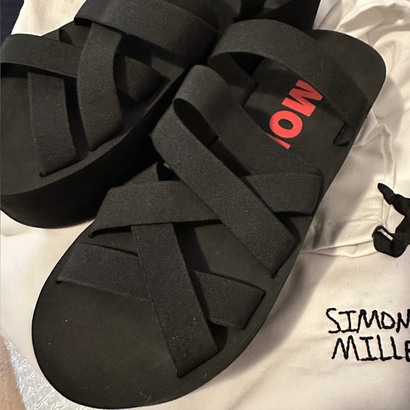 Simon Miller Shoes - US 8.5 / 39 Simon Miller Floati Platform Sandals - Black